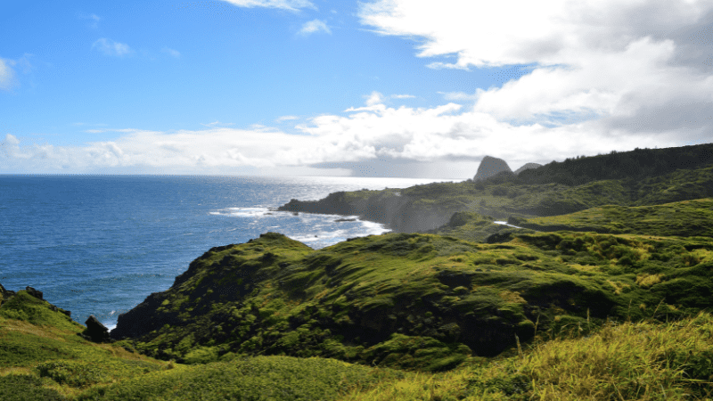 Road to Hana - Coastline Road View